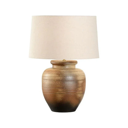 Rika Brown Japanese Craftsmanship Table Lamp - LOOMLAN - Wildwood - Table Lamps