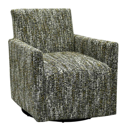 Riley Fabric Swivel Club Chair