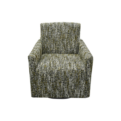 Riley Fabric Swivel Club Chair