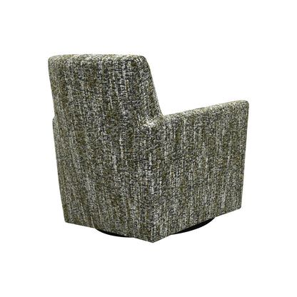 Riley Fabric Swivel Club Chair
