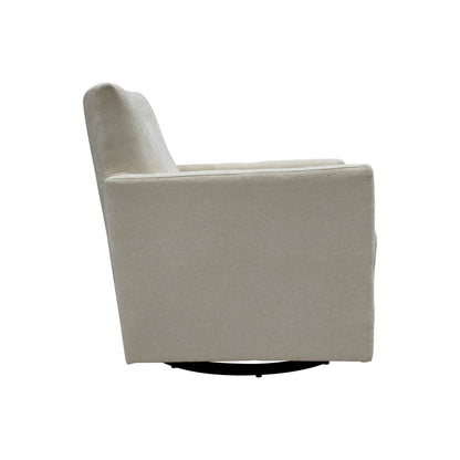 Riley Fabric Swivel Club Chair