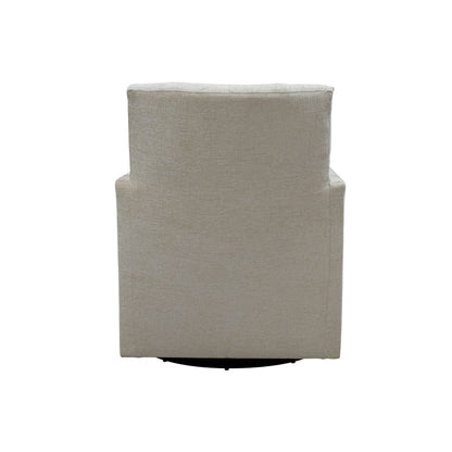 Riley Fabric Swivel Club Chair