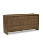 Riley Oak Waterfall Edge Seven Drawer Dresser - LOOMLAN - Moe's Home - Dressers