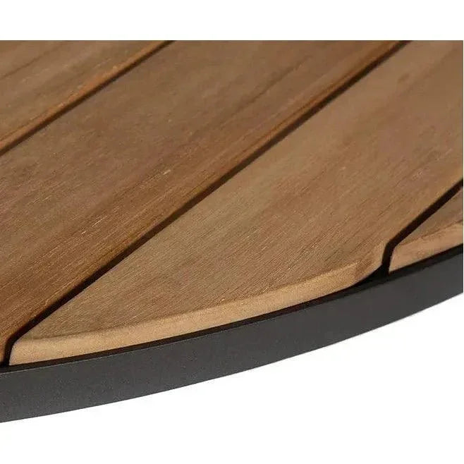 Rimini Coffee Table Teak Wood & Aluminum-Outdoor Coffee Tables-SUNPAN-LOOMLAN