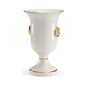 Ring Off - White Glazed Porcelain Vase - LOOMLAN - Chelsea House - Vases & Jars