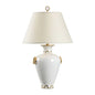Ring White Ceramic Made Vase Table Lamp - LOOMLAN - Chelsea House - Table Lamps