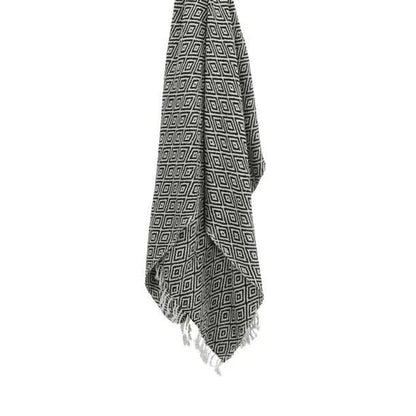 Rio Diamond Pattern Cotton Throw Blanket - LOOMLAN - LOOMLAN - Throw Blankets
