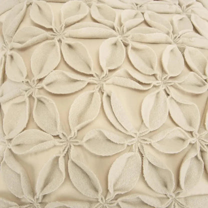 Riona Textured Floral Throw Pillow For Couch - LOOMLAN - LOOMLAN - Throw Pillows