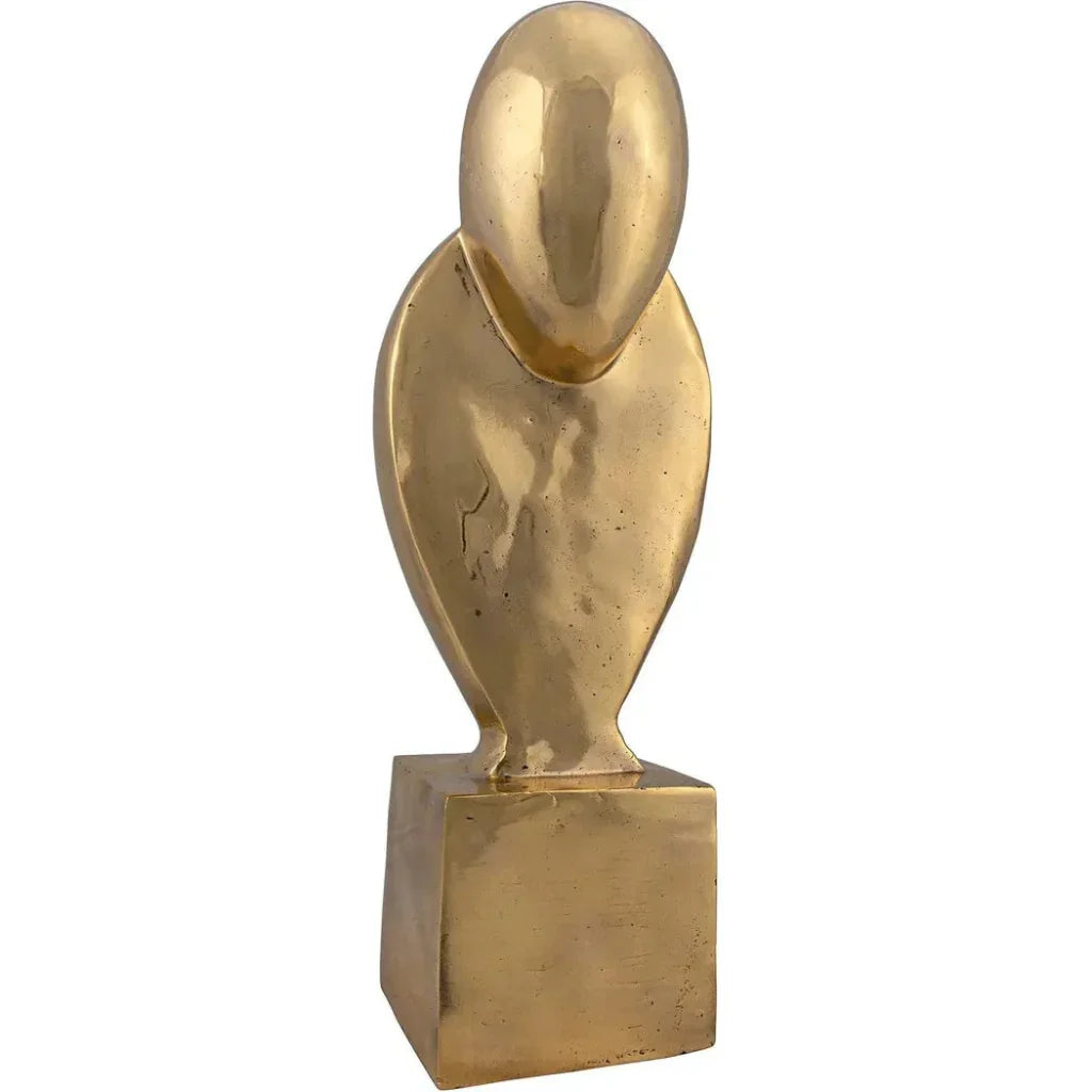 Ripley Brass Sculpture - LOOMLAN - Noir - Statues & Sculptures