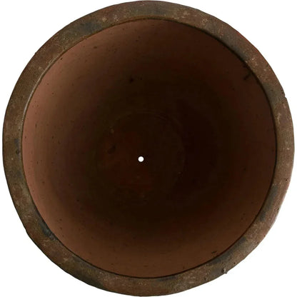 Ripple Round Ceramic Planter - LOOMLAN - Emissary - Planters