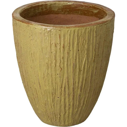 Ripple Round Ceramic Planter - LOOMLAN - Emissary - Planters