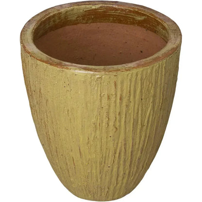 Ripple Round Ceramic Planter - LOOMLAN - Emissary - Planters