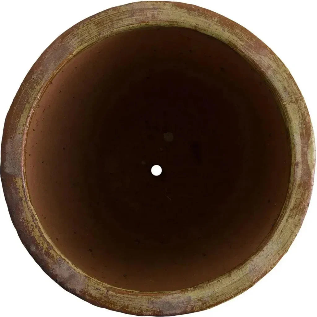 Ripple Round Ceramic Planter - LOOMLAN - Emissary - Planters