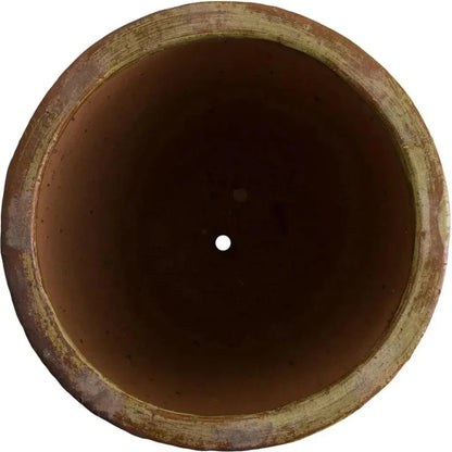 Ripple Round Ceramic Planter - LOOMLAN - Emissary - Planters