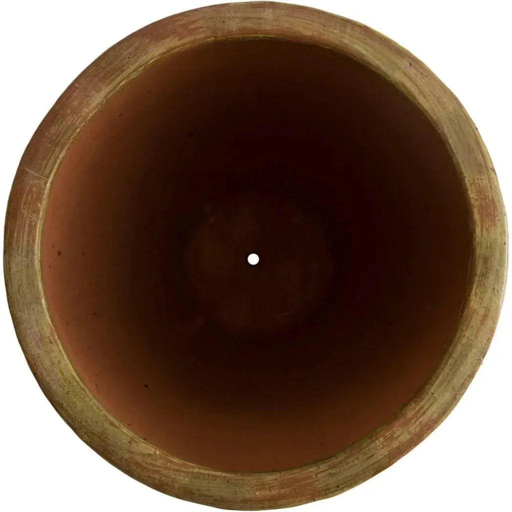 Ripple Round Ceramic Planter - LOOMLAN - Emissary - Planters