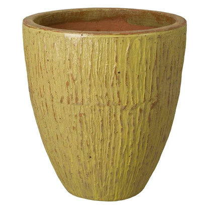 Ripple Round Ceramic Planter - LOOMLAN - Emissary - Planters