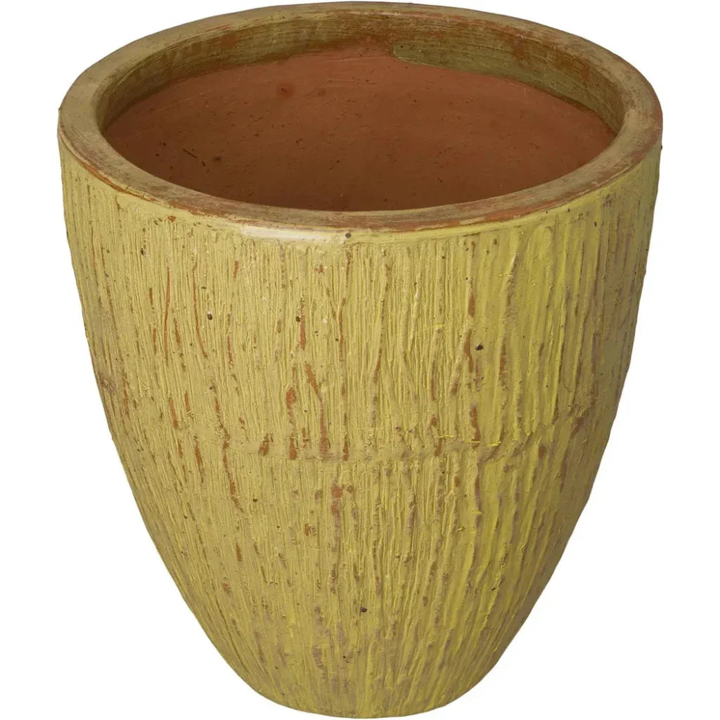 Ripple Round Ceramic Planter - LOOMLAN - Emissary - Planters