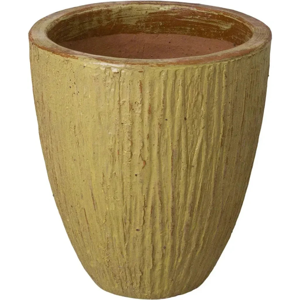 Ripple Round Ceramic Planter - LOOMLAN - Emissary - Planters