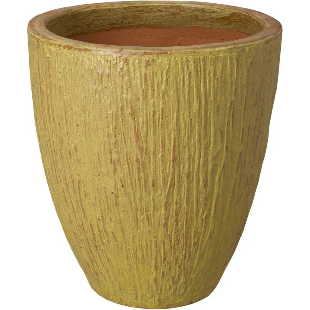 Ripple Round Ceramic Planter - LOOMLAN - Emissary - Planters