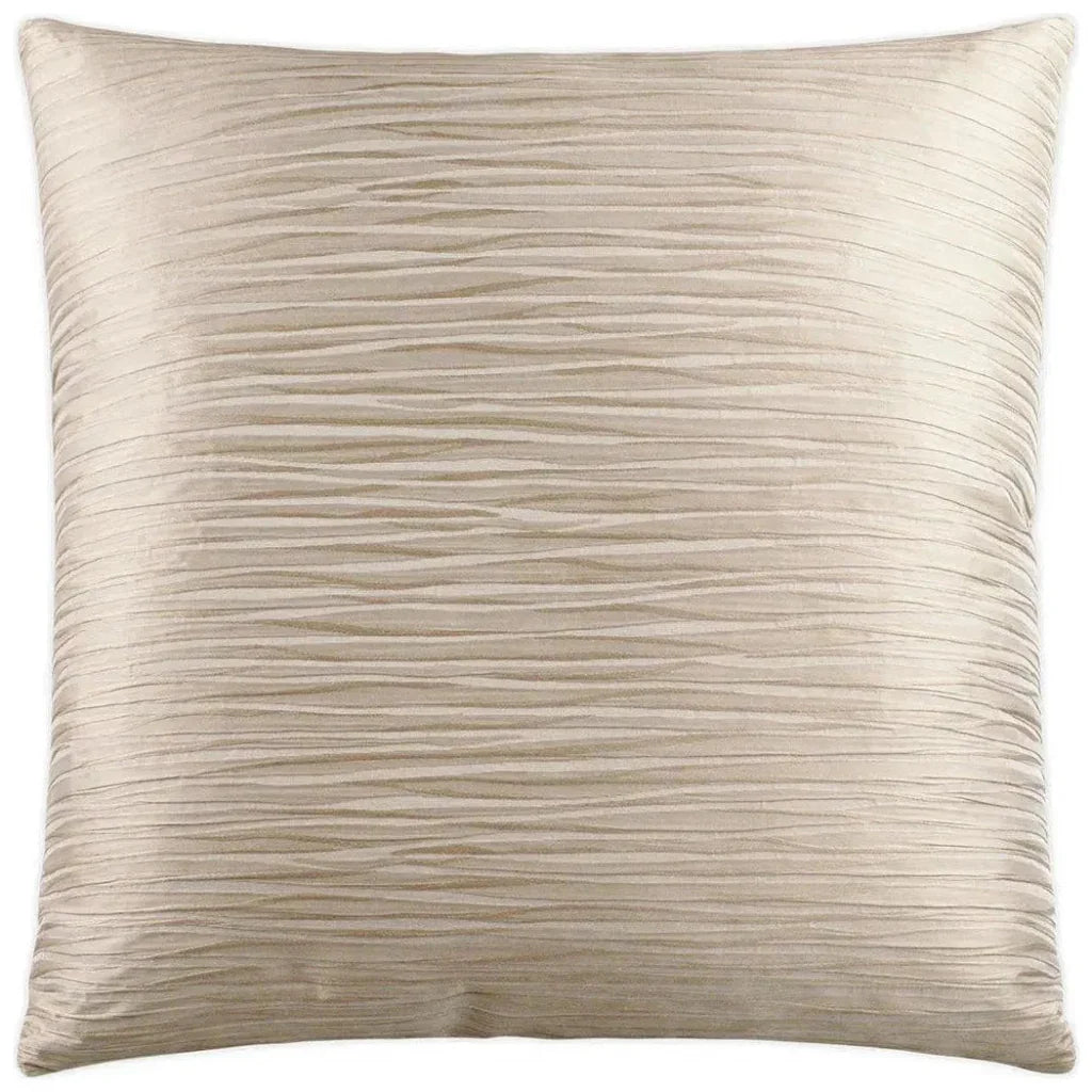 Ripple Sand Brown Throw Pillow With Insert - LOOMLAN - D.V. Kap - Throw Pillows