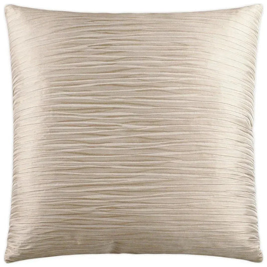 Ripple Sand Brown Throw Pillow With Insert - LOOMLAN - D.V. Kap - Throw Pillows