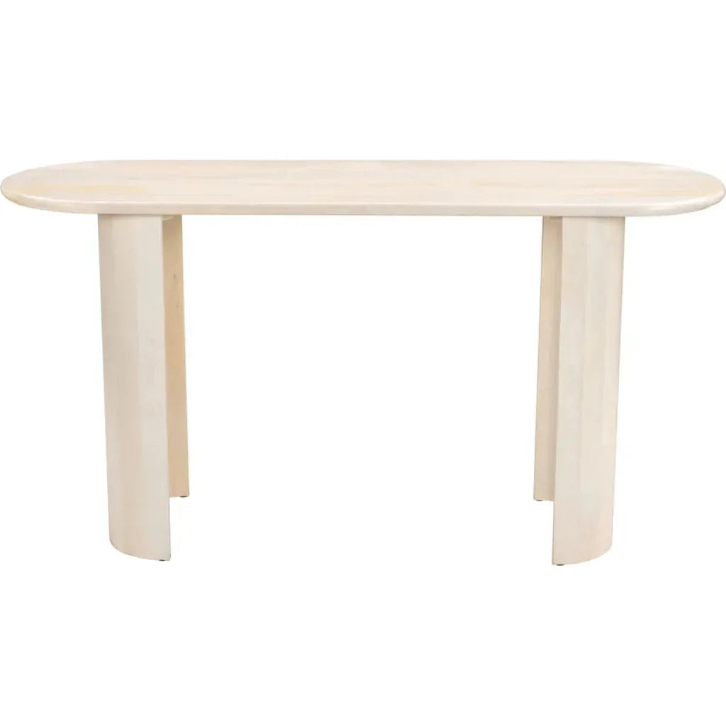 Risan Console Table Natural - LOOMLAN - Zuo Modern - Console Tables