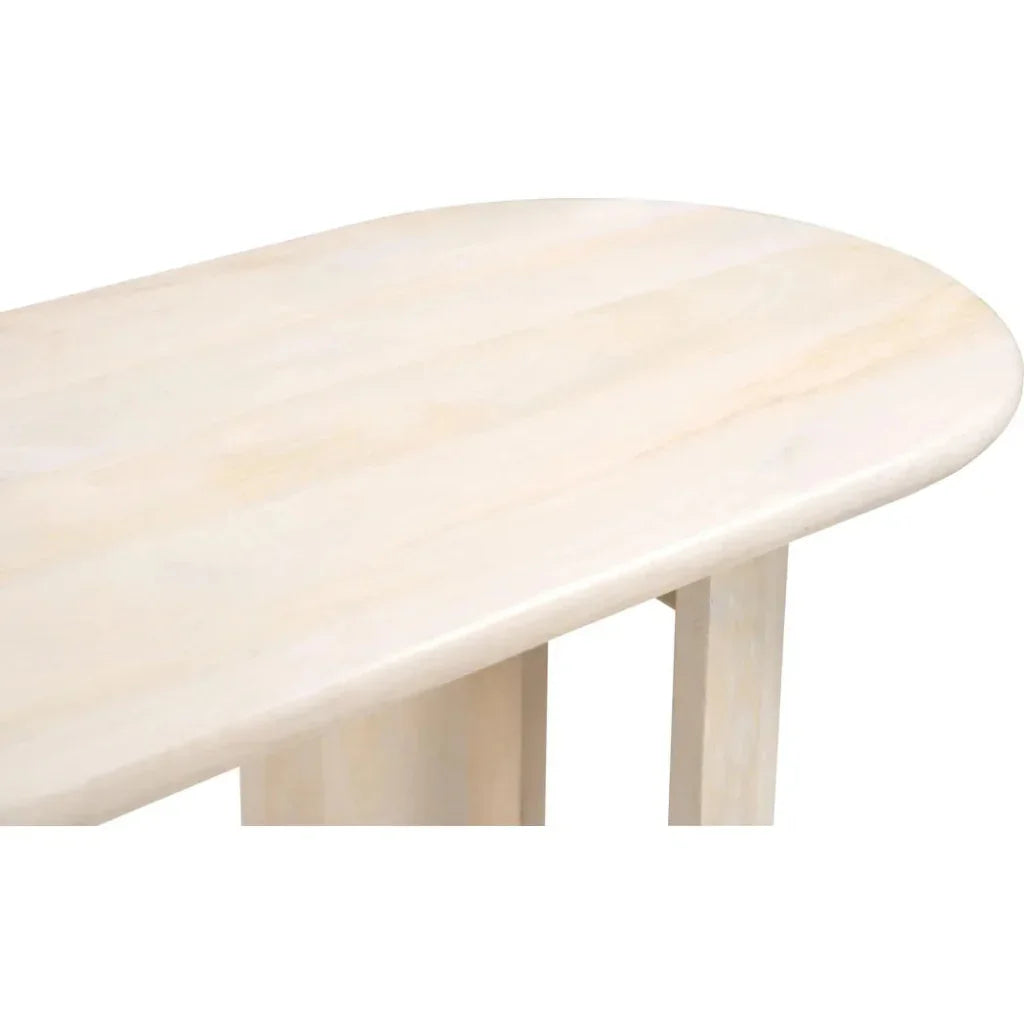 Risan Console Table Natural - LOOMLAN - Zuo Modern - Console Tables