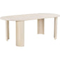 Risan Dining Table Natural-Dining Tables-Zuo Modern-LOOMLAN
