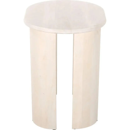 Risan Side Table Natural - LOOMLAN - Zuo Modern - Side Tables