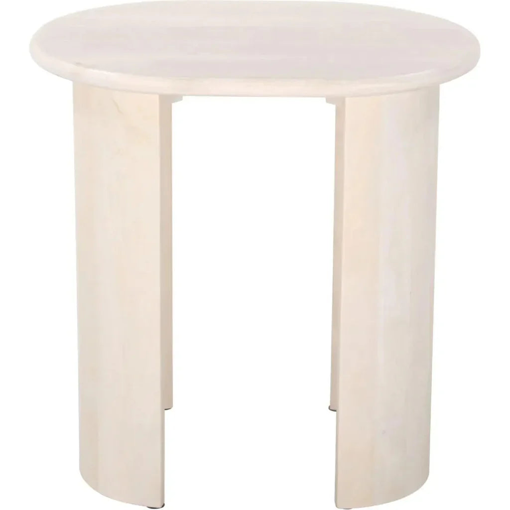 Risan Side Table Natural - LOOMLAN - Zuo Modern - Side Tables