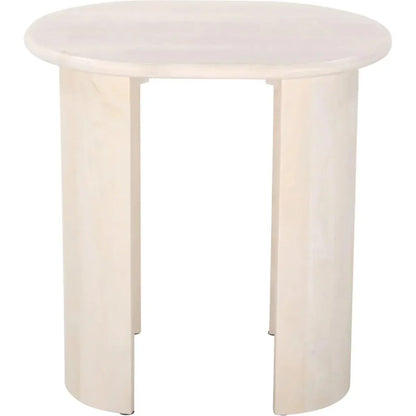 Risan Side Table Natural - LOOMLAN - Zuo Modern - Side Tables