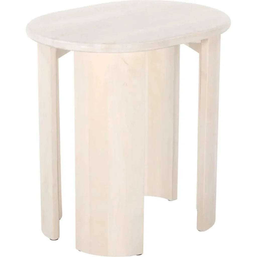 Risan Side Table Natural - LOOMLAN - Zuo Modern - Side Tables