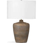 Rison Wood Brown Table Lamp - LOOMLAN - Bassett Mirror - Table Lamps