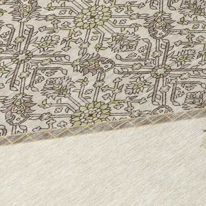 Riven Ivory Washable Indoor-Outdoor Rug-Outdoor Rugs-LOOMLAN Rugs-LOOMLAN