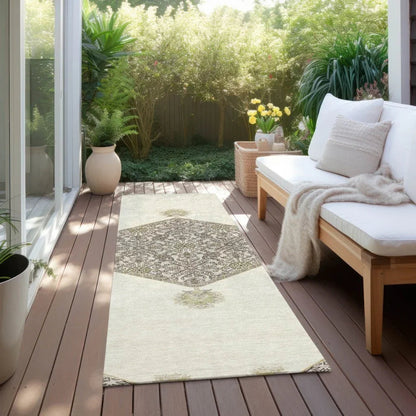 Riven Ivory Washable Indoor-Outdoor Rug-Outdoor Rugs-LOOMLAN Rugs-LOOMLAN