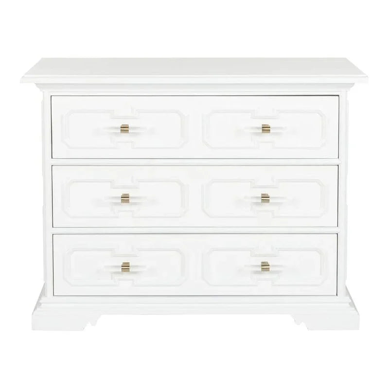 River Street Three Drawer Classic Chest - LOOMLAN - Chelsea House - Chests
