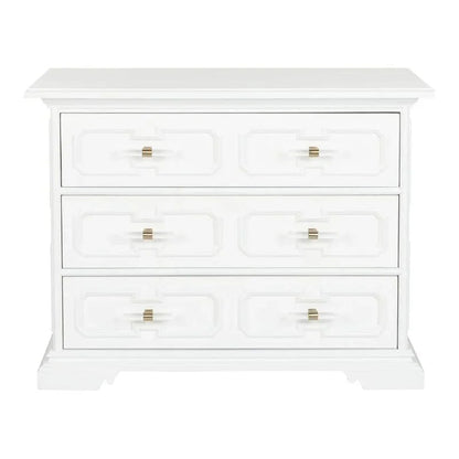 River Street Three Drawer Classic Chest - LOOMLAN - Chelsea House - Chests