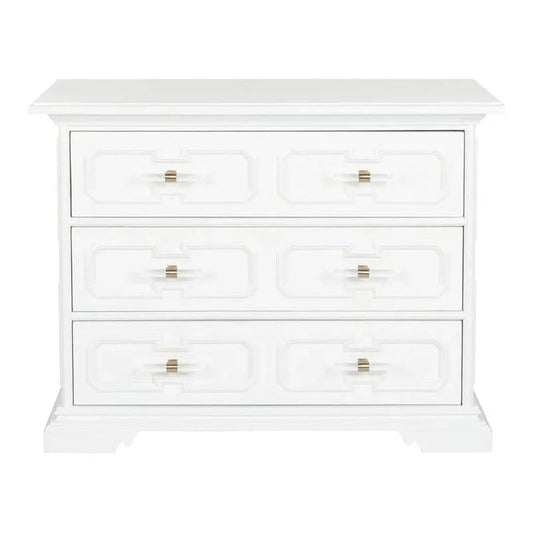 River Street Three Drawer Classic Chest - LOOMLAN - Chelsea House - Chests