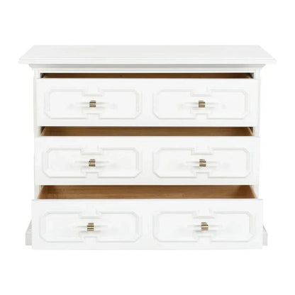 River Street Three Drawer Classic Chest - LOOMLAN - Chelsea House - Chests