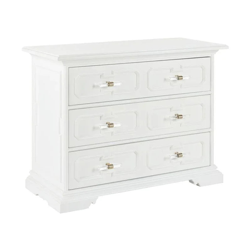 River Street Three Drawer Classic Chest - LOOMLAN - Chelsea House - Chests