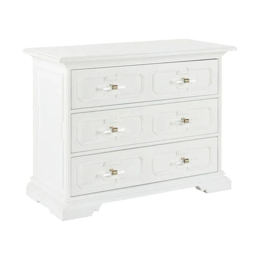 River Street Three Drawer Classic Chest - LOOMLAN - Chelsea House - Chests