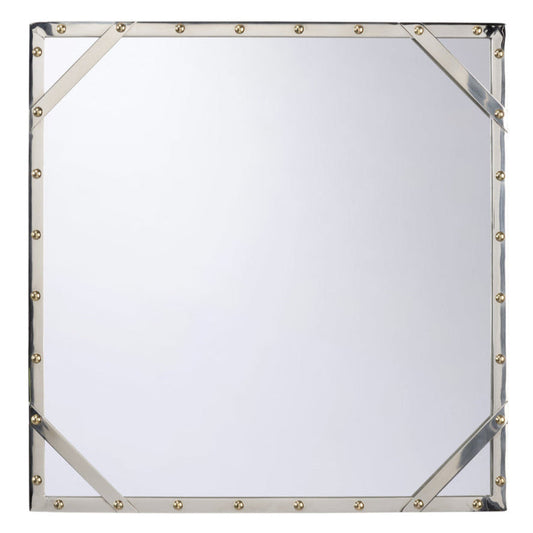 Rivet Metal Frame Wall Mirror