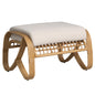 Riviera Aluminum Outdoor Ottoman-Outdoor Ottomans-Lloyd Flanders-LOOMLAN