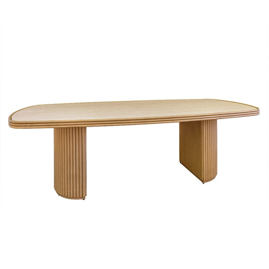 Riviera Rectangular Outdoor Dining Table-Outdoor Dining Tables-Lloyd Flanders-LOOMLAN