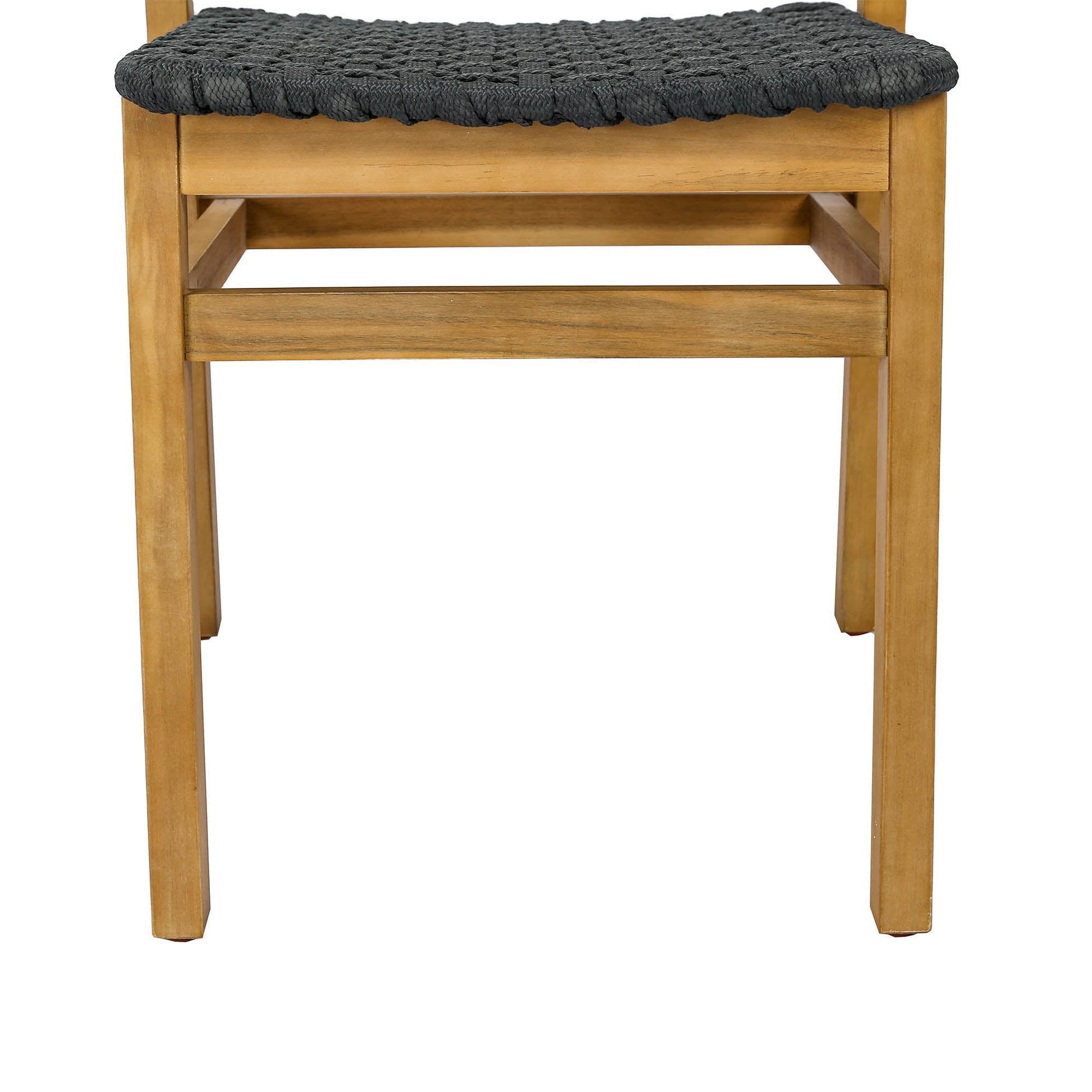 Riviera Wooden Outdoor Dining Chair 2PC-Outdoor Dining Chairs-LH Imports-LOOMLAN