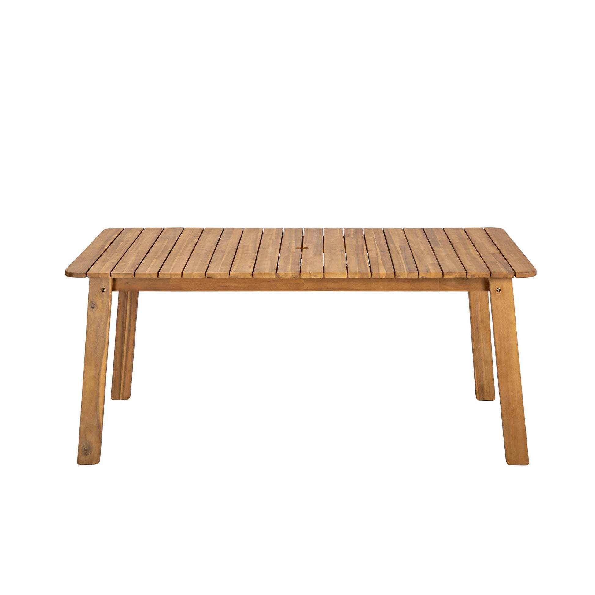 Riviera Wooden Outdoor Dining Table-Outdoor Dining Tables-LH Imports-LOOMLAN