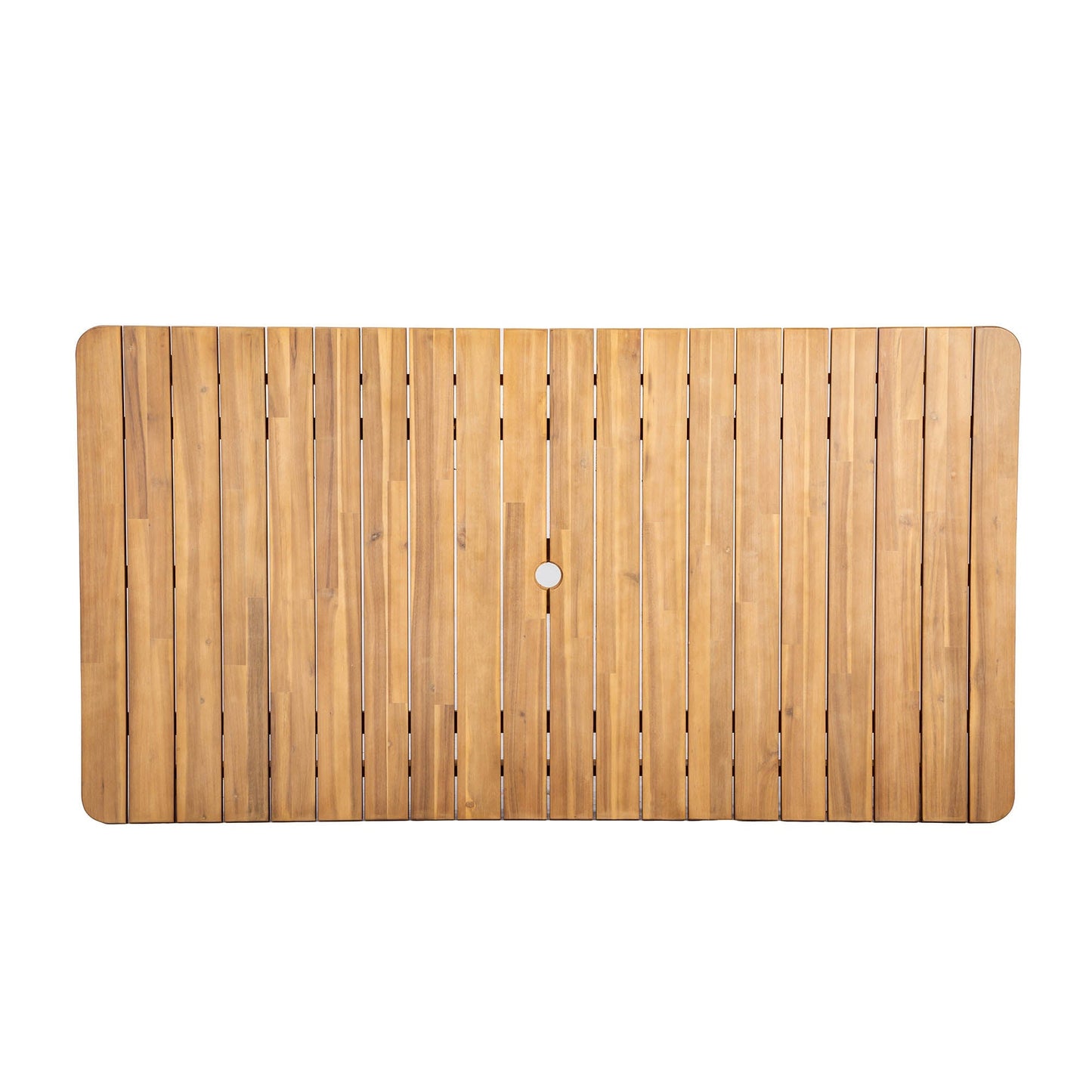 Riviera Wooden Outdoor Dining Table-Outdoor Dining Tables-LH Imports-LOOMLAN