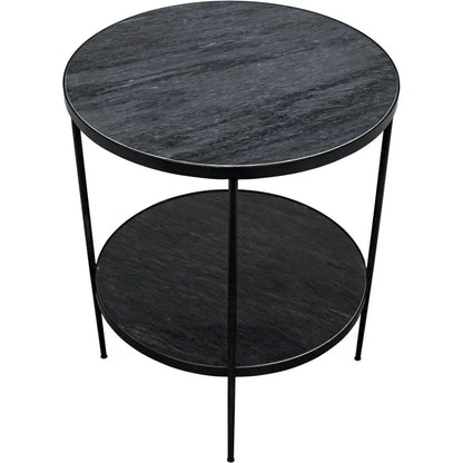 Rivoli Marble Top Round Side Table