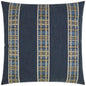Rivulet Denim Blue Throw Pillow With Insert - LOOMLAN - D.V. Kap - Throw Pillows