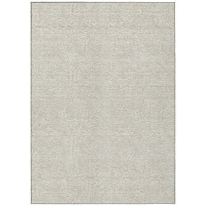 Riyala Beige Washable Indoor-Outdoor Rug-Outdoor Rugs-LOOMLAN Rugs-2'6" x 3'10"-LOOMLAN